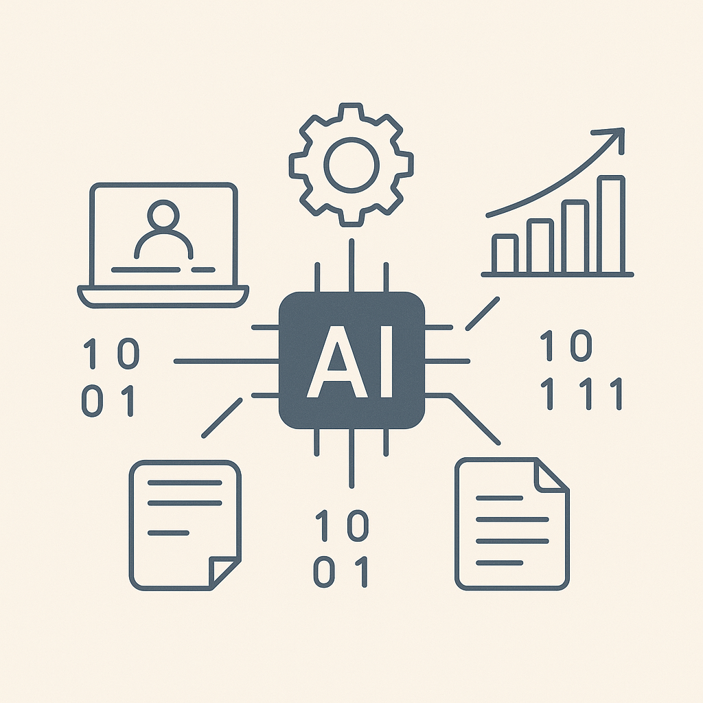 ai pic labeled minimalistic